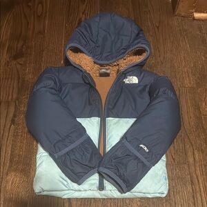 The North Face Kids' Blue Hooded Jacket